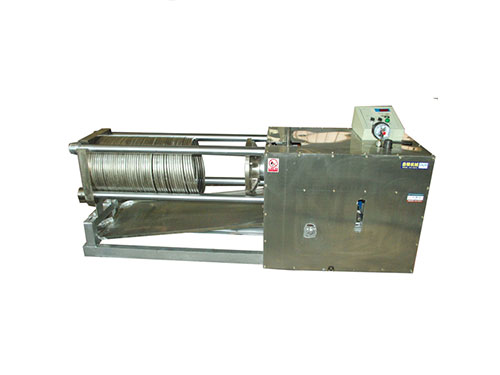 不銹鋼材質(zhì)全自動臥式液壓榨油機DLW-100DS,自動壓榨退榨，古法榨油機